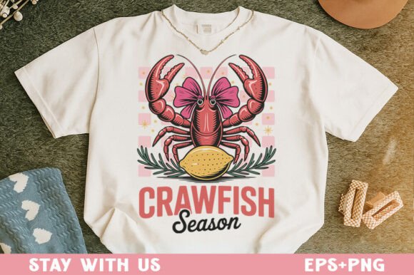 Download Crawfish Season, Vintage Design PNG. - Png Collection