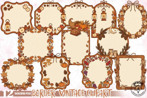 Download Border Vintage Clipart PNG - Png Collection