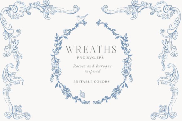 Download Vintage Victorian Frames SVG Clipart Set - Vintage victorian Collection