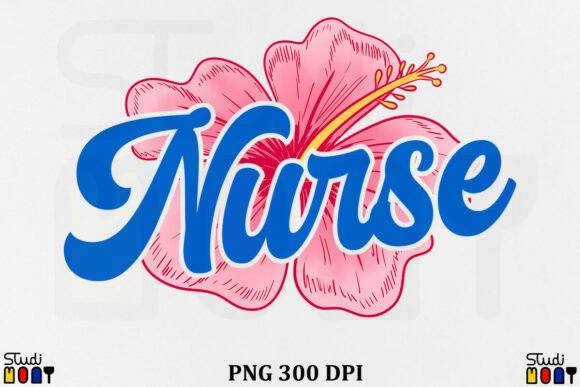 Download Summer Nurse Flower Vintage Design PNG - Png Collection