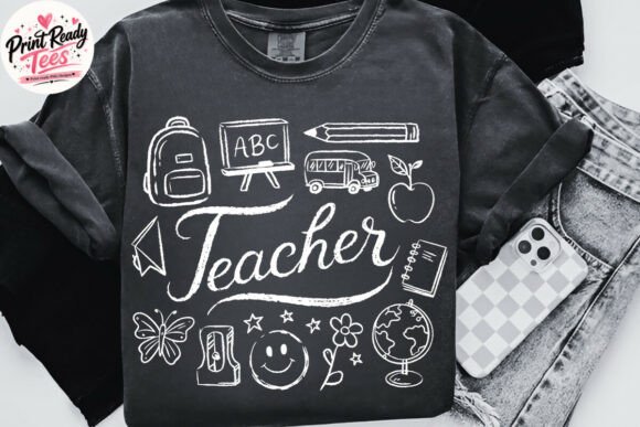 Download Vintage Teacher Doodle PNG, Teacher PNG - Png Collection