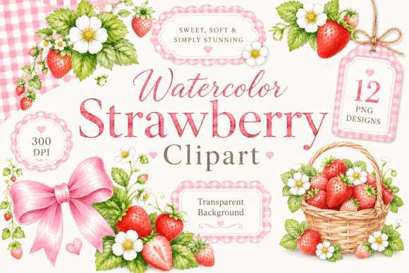 Download Coquette Strawberry PNG Bundle - Png Collection