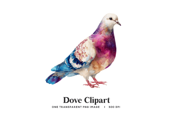 Download Watercolor Dove Clipart PNG - Png Collection