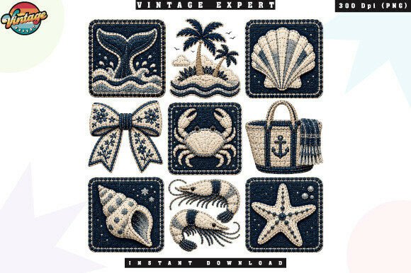 Download Summer Beach Vacation Patchwork PNG - Png Collection