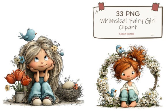 Download Whimsical Watercolor Fairy Garden PNG - Png Collection